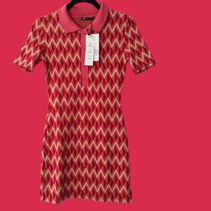 Zara woman red-orange beautiful mini dress 👗💓